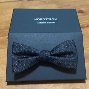 Nordstrom Men's Elegant Black Bow Tie